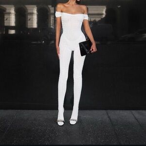 Manière De Voir Pointelle Jumpsuit